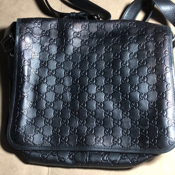 GUCCI Guccissima Messenger Bag - Picture 4 of 16